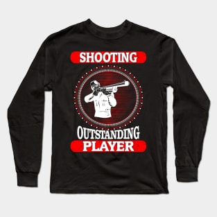 shooting outstanding player Long Sleeve T-Shirt